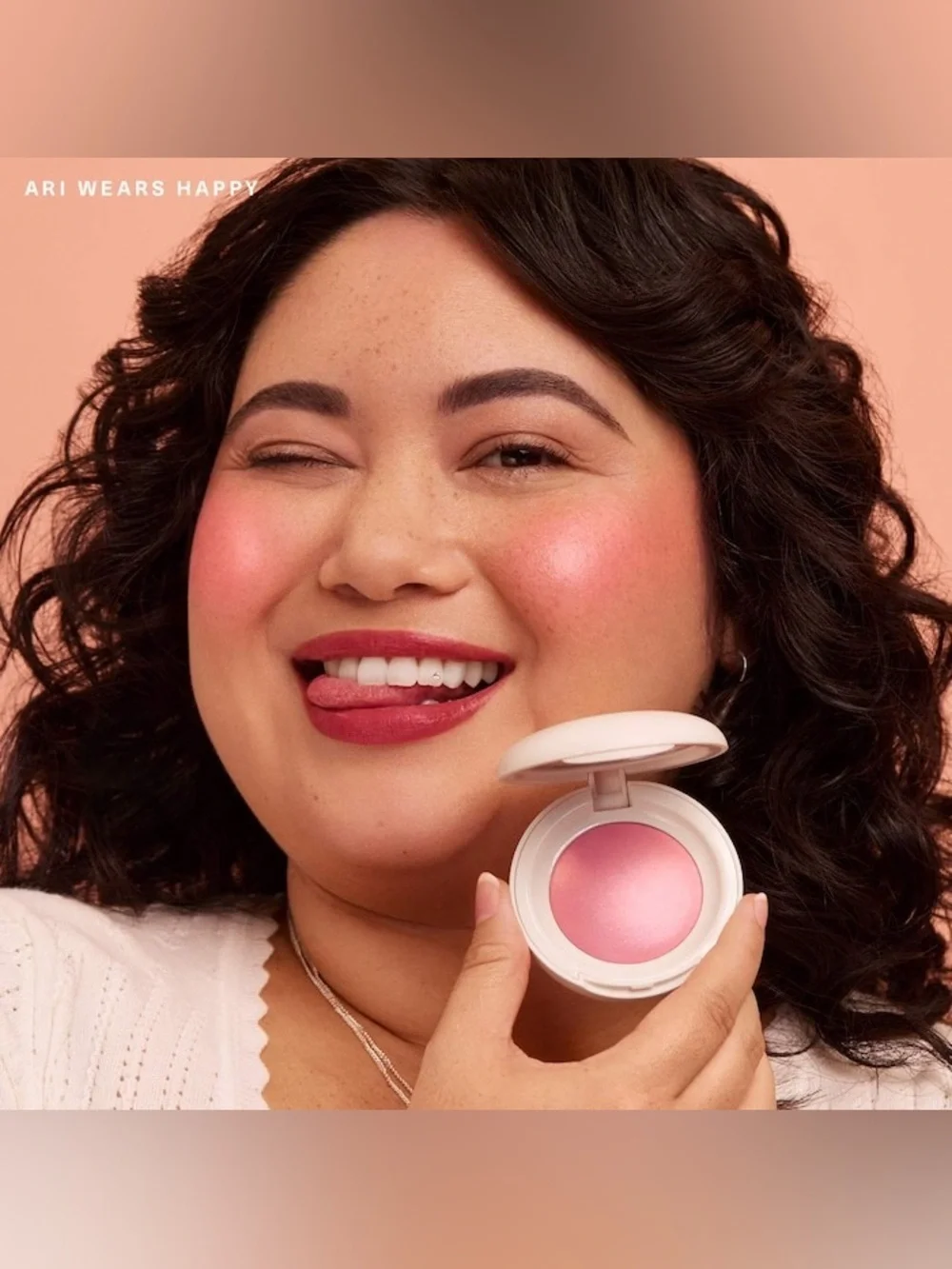 Rare Beauty Soft Pinch Luminous Powder Blush: Happy 🎀 Radiant Glow